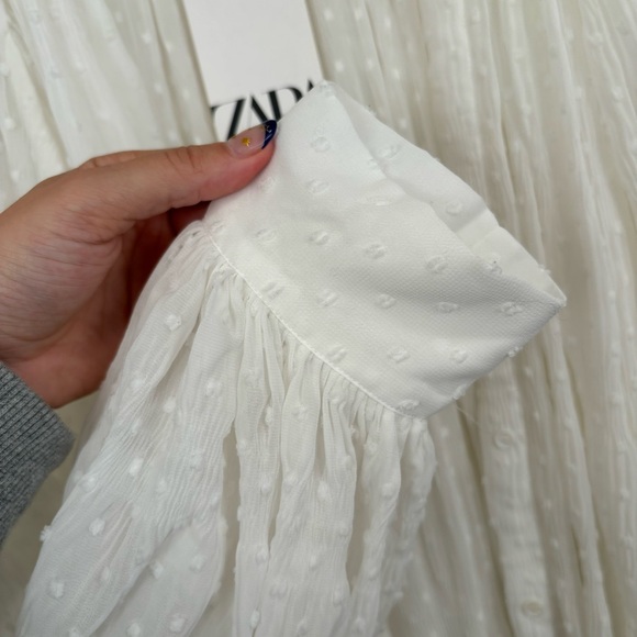 NWT Zara Kimono Dress Cover Up Sz M - Picture 5 of 12